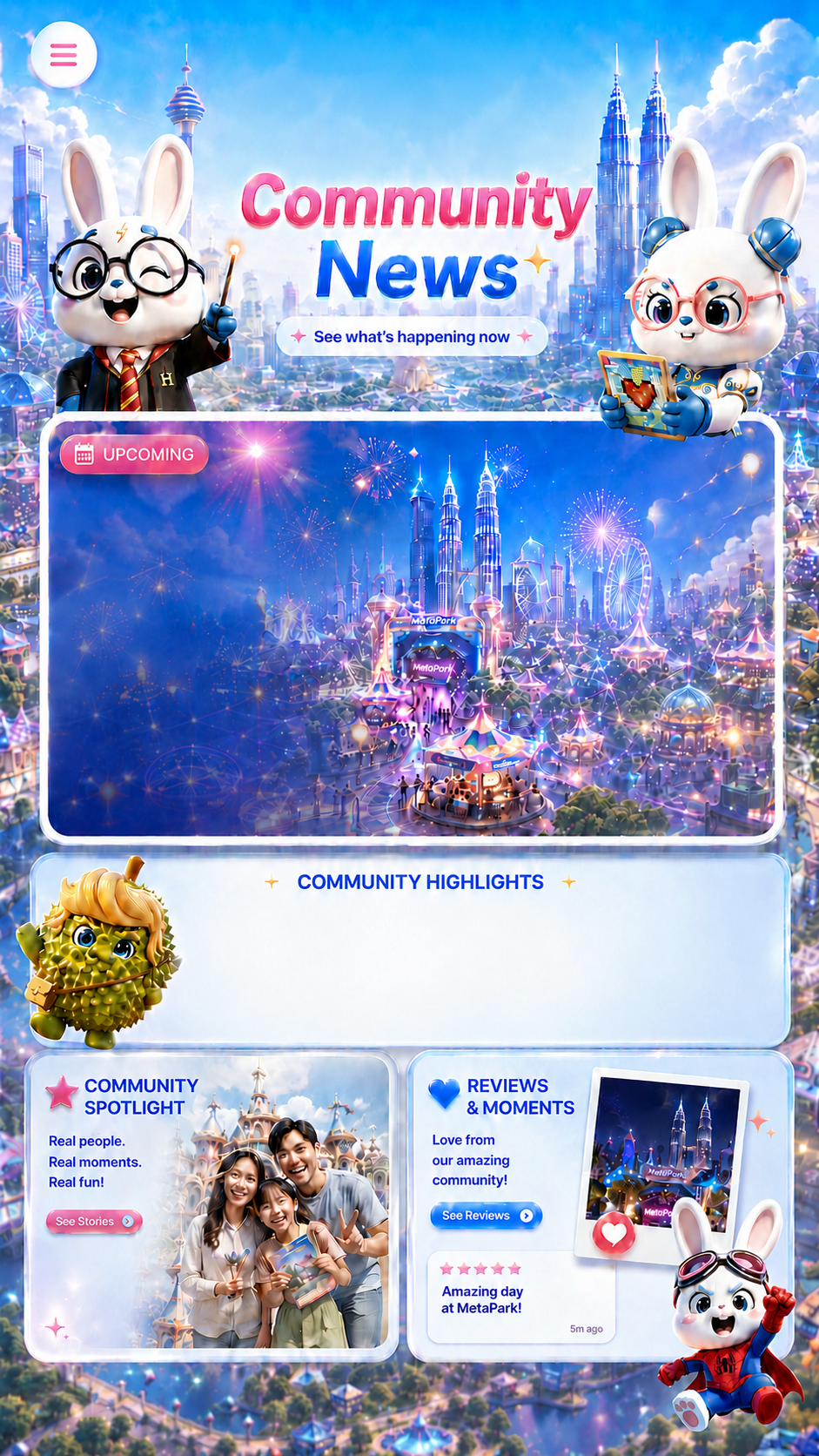 MetaPark Community News